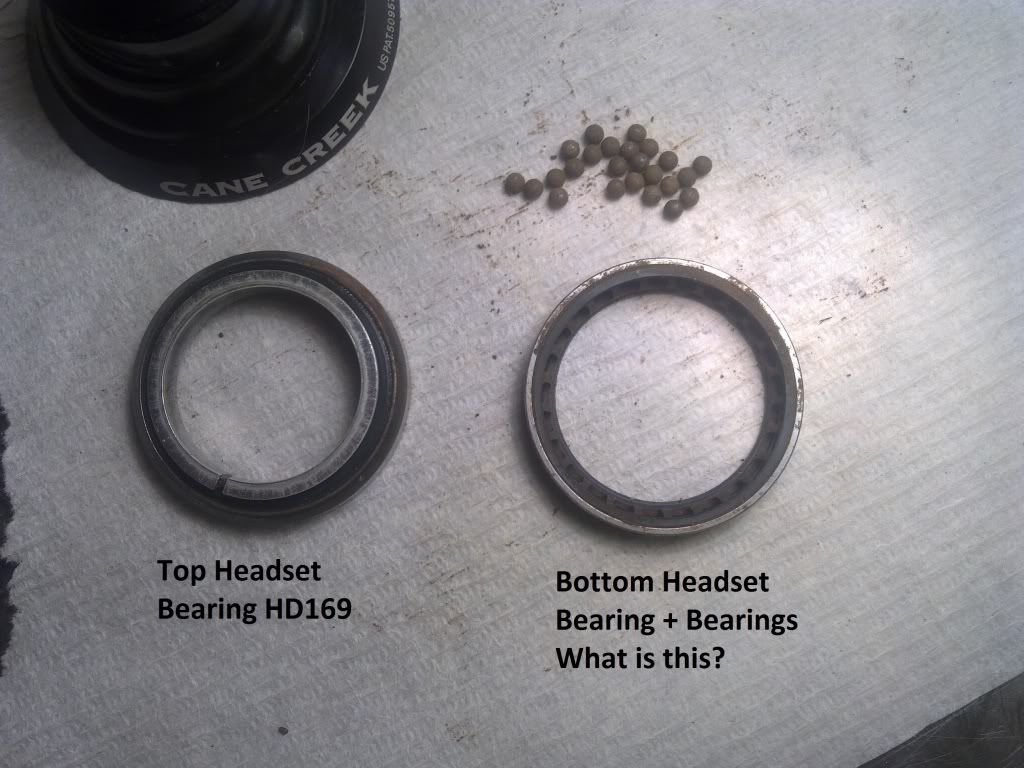 raleigh headset bearings