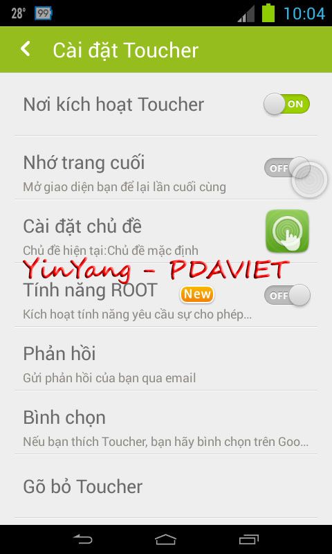Toucher 1.3 Việt hóa bởi YinYang - It123.Wap.Sh
