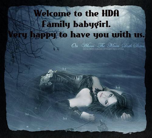 Welcome to hda, girl