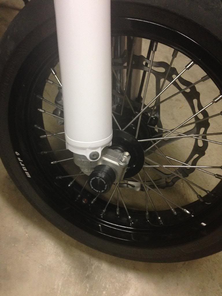 axle frame and peg sliders... for your crf SuperMoto Junkie