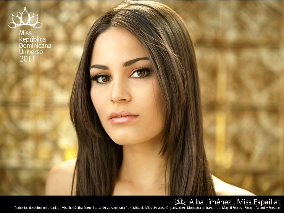 Headshot Miss Espaillat - Alba Jiménez Reyes - Miss Dominican Republic 2011 Candidate