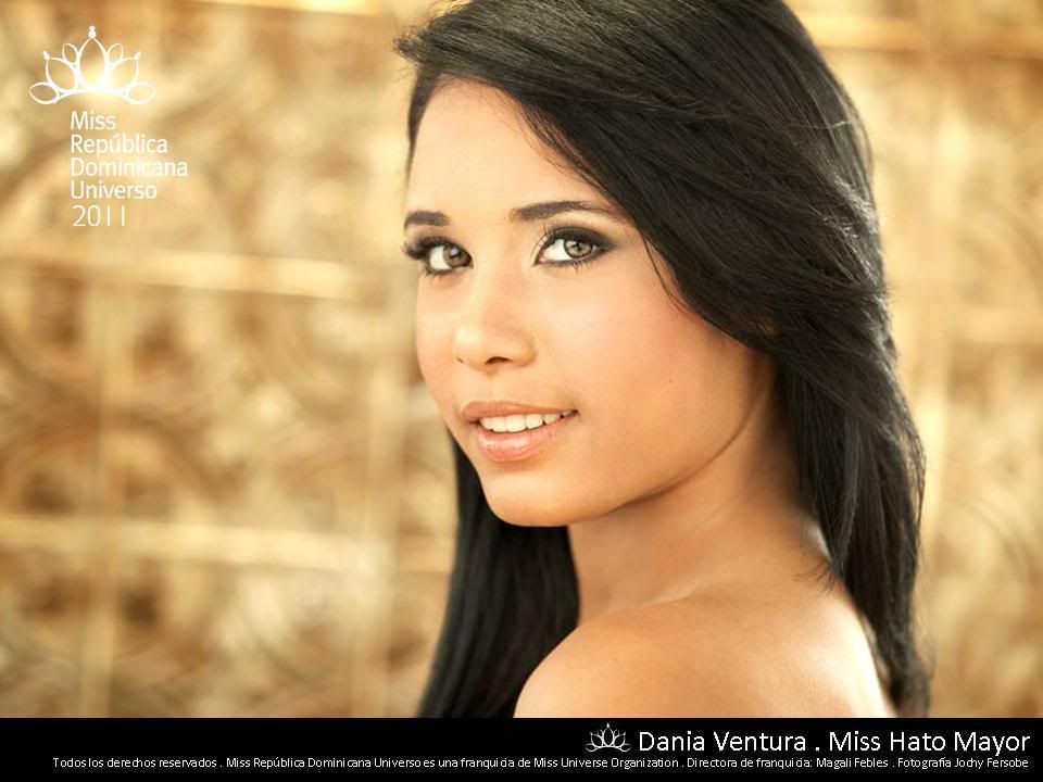 Headshot Miss Hato Mayor - Dania Ventura de los Santos - Miss Dominican Republic 2011 Candidate