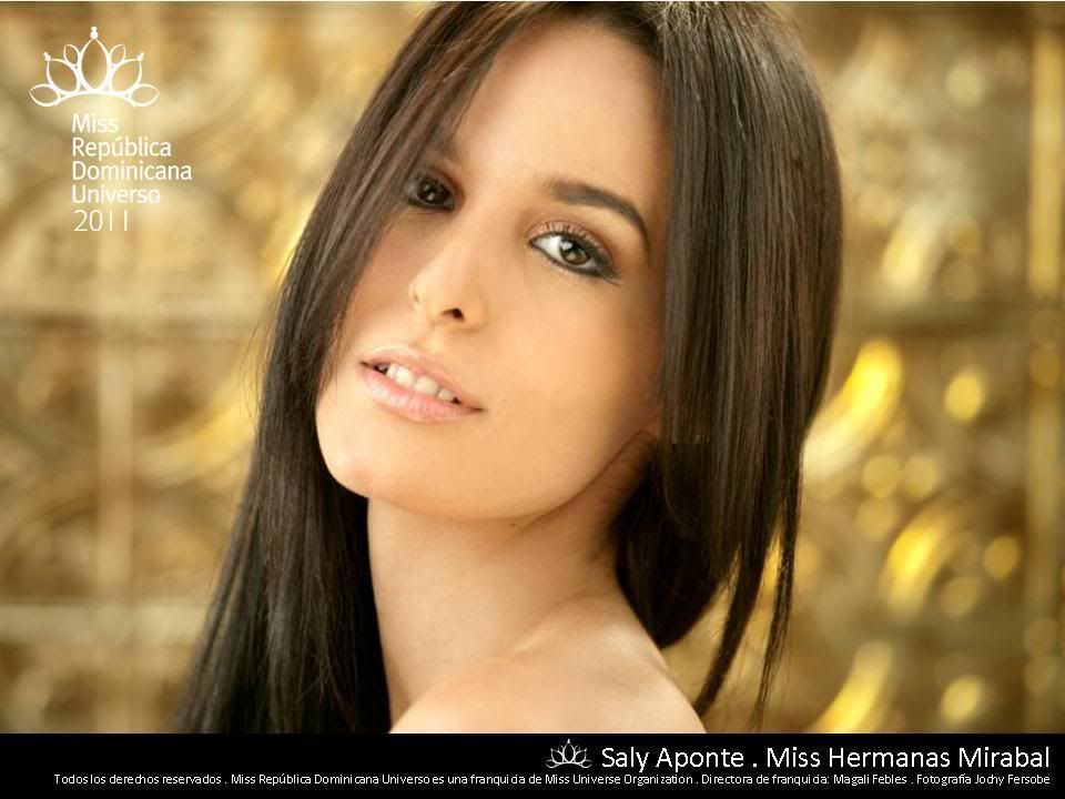 Headshot Miss Hermanas Mirabal - Saly Lucía Aponte Tejada - Miss Dominican Republic 2011 Candidate