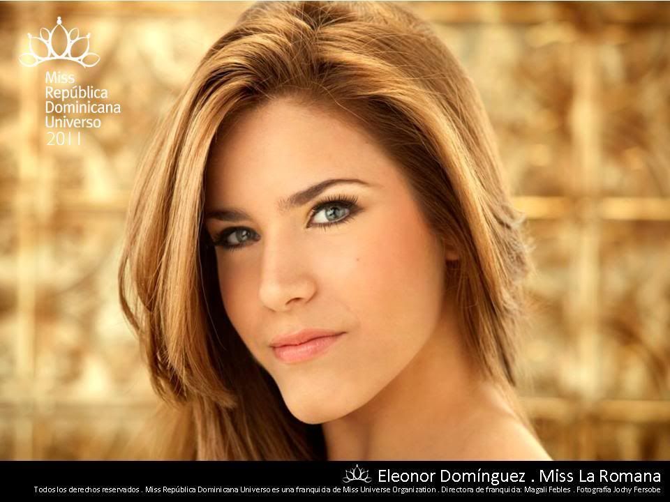 Headshot Miss La Romana - Eleonor Domínguez Smith - Miss Dominican Republic 2011 Candidate