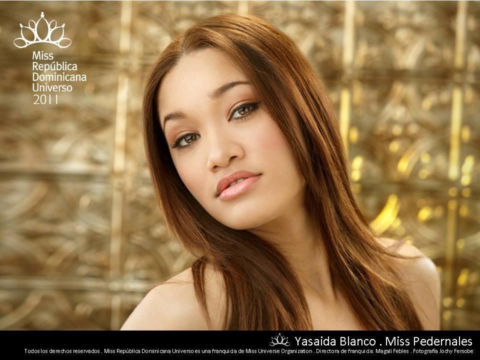 Headshot Miss Pedernales - Yasaida Ysabel Blanco Moran - Miss Dominican Republic 2011 Candidate
