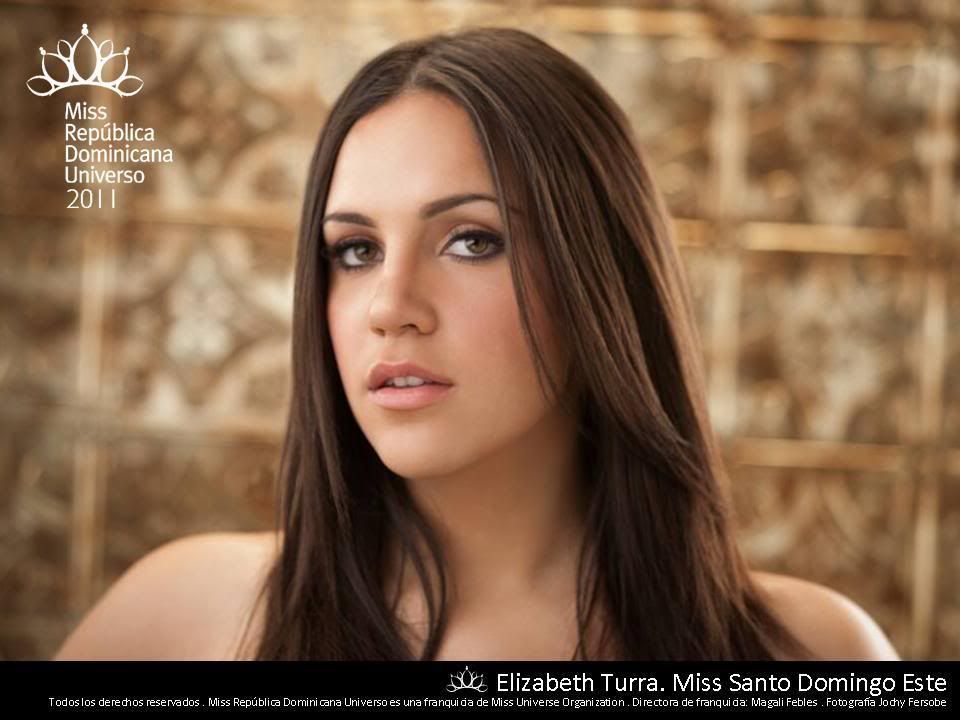 Headshot Miss Santo Domingo Este - Elizabeth Lauren Turra Brower - Miss Dominican Republic 2011 Candidate