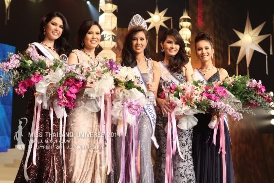 Chanyasorn Sakornchan crowned Miss Thailand Universe 2011