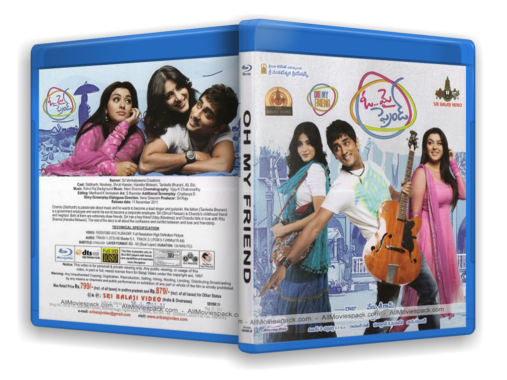 Oh My Friend (2011) Untouched BluRay 1080p AVC Esubs - Team Tolly