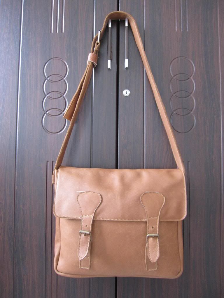 Túi xách đeo chéo unisex handmade da bò 100%