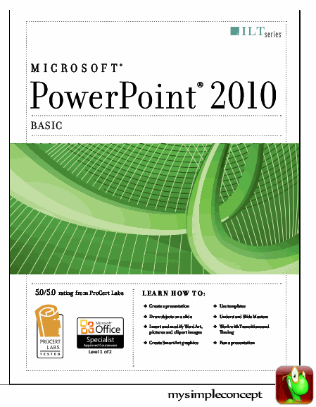 Microsoft PowerPoint 2010 Basics - Pagosa Springs