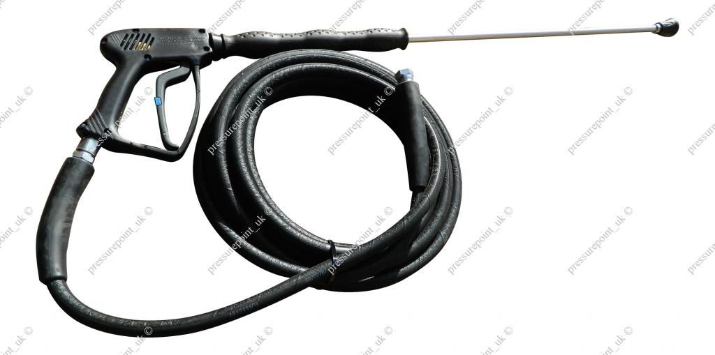 Quality Pressure Washer Gun Lance & 10 Meter Hose Assembly Hot Cold
