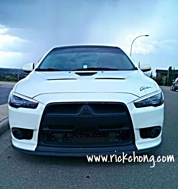 2009 TO 2015 MITSUBISHI RALLIART LANCER GT CUSTOM FRONT BUMPER GRILLE