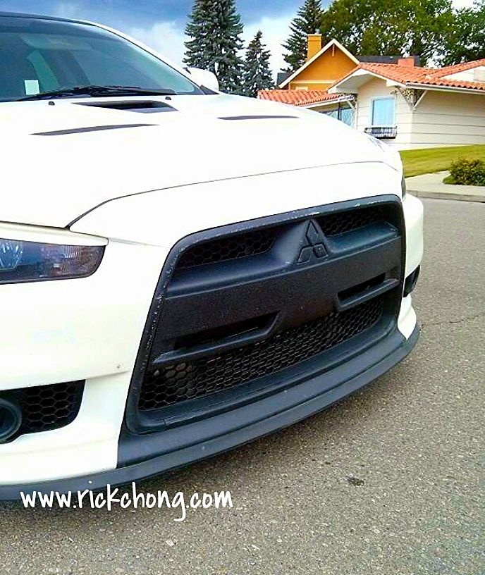 2009 TO 2015 MITSUBISHI RALLIART LANCER GT CUSTOM DESIGN FRONT NOSE 