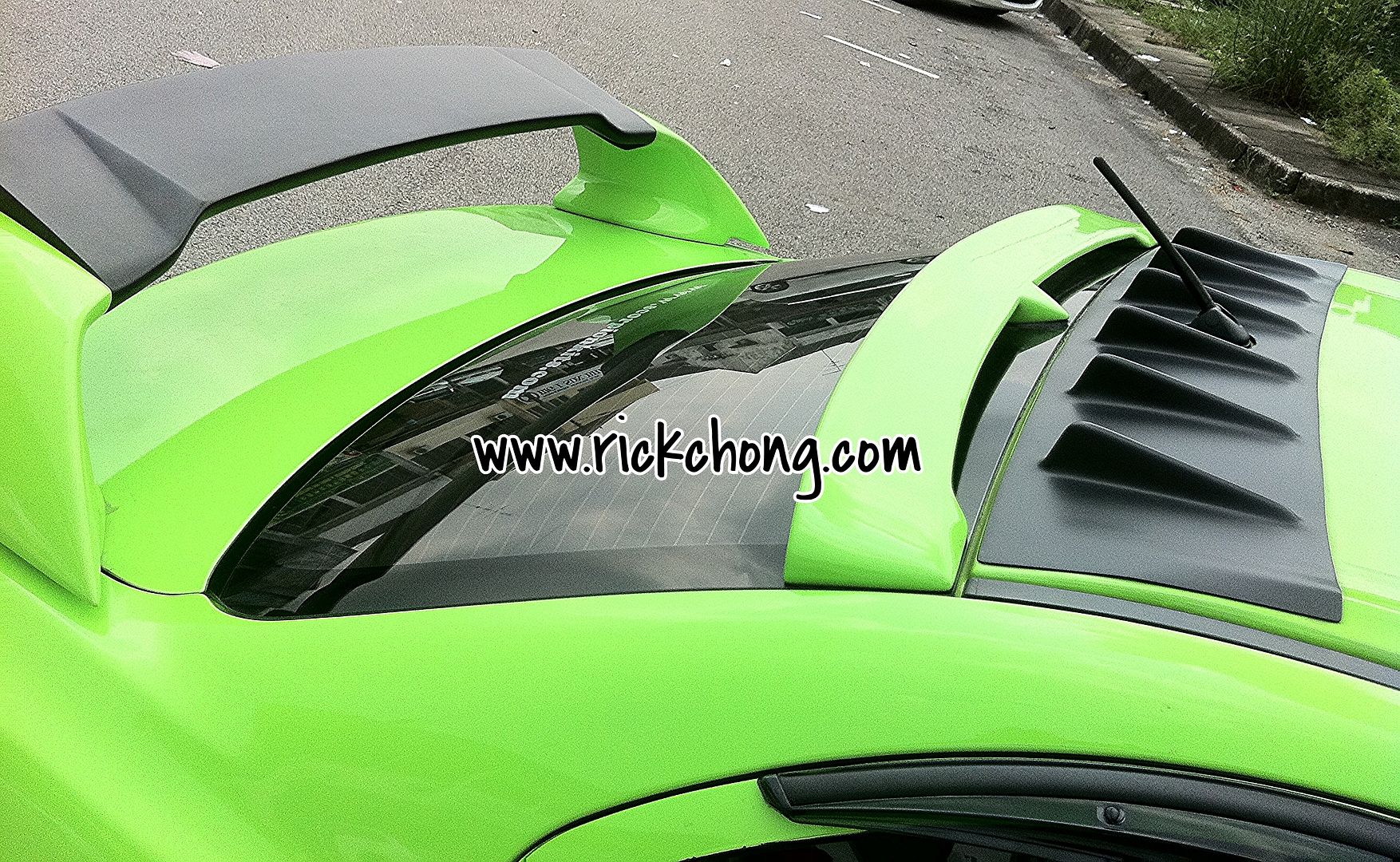 2008 2009 2010 2011 2012 MITSUBISHI LANCER RALLIART EVO X ROOF SPOILER