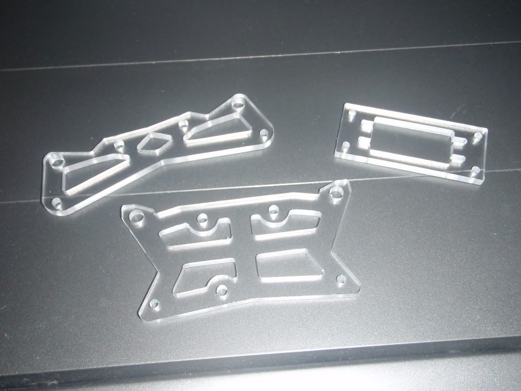 Skid Plate made from Bullet Proof polycarb material See Through
