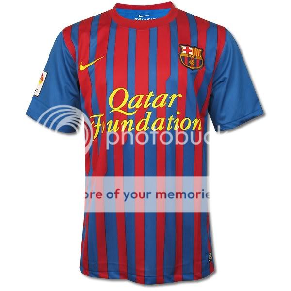 New Barcelona Soccer Jersey Messi 10 2011 2012 Sz XL